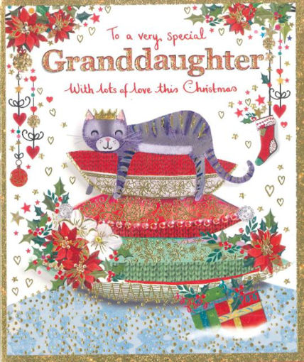 Picture of SPECIAL GRANDDAUGHTER CHRISTMAS CARD